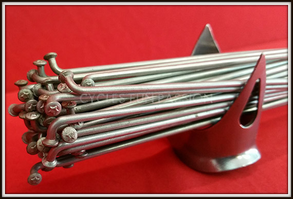 Vintage 70's Robergel 15g. 308 MM -d.b.stainless Rayons -aucun Tétines