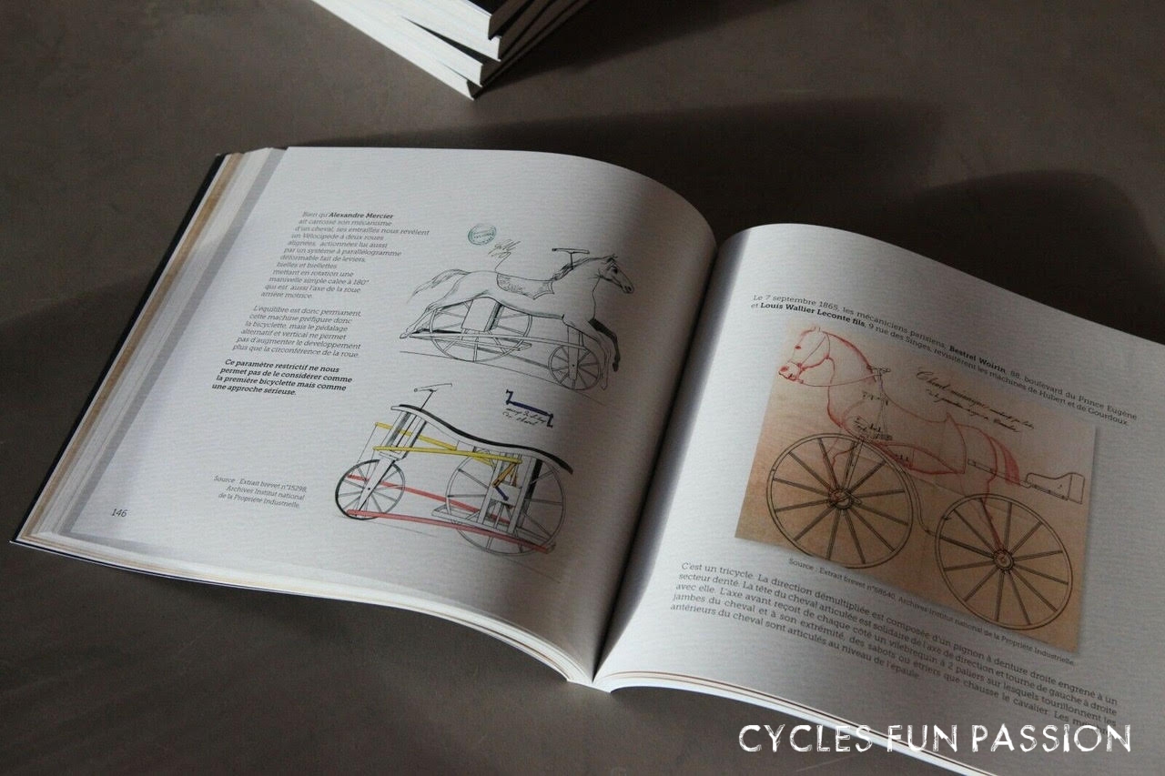 livre histoire bicyclette