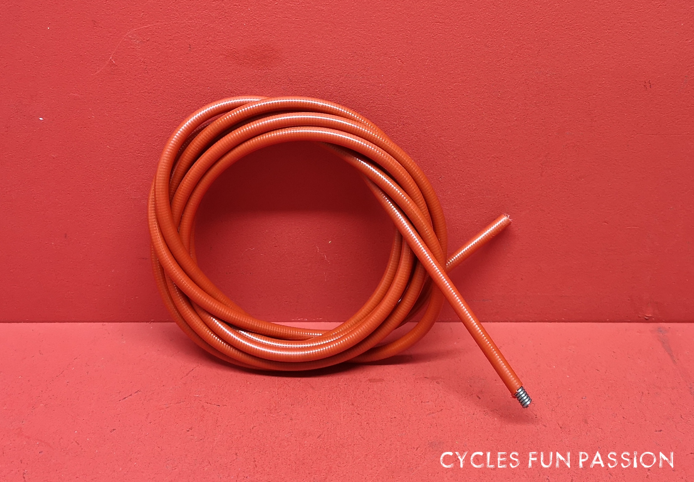 Gaine de câble frein rouge-cable housing NEUF-NOS VINEX (lg2m) ref24pp4 -  Cycles Fun Passion