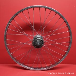 Roue arrière pneu-Wheel PEUGOET NS RIGIDA CHROLUX TORPEDO DUOMATIC (20x1.75) ref13ru