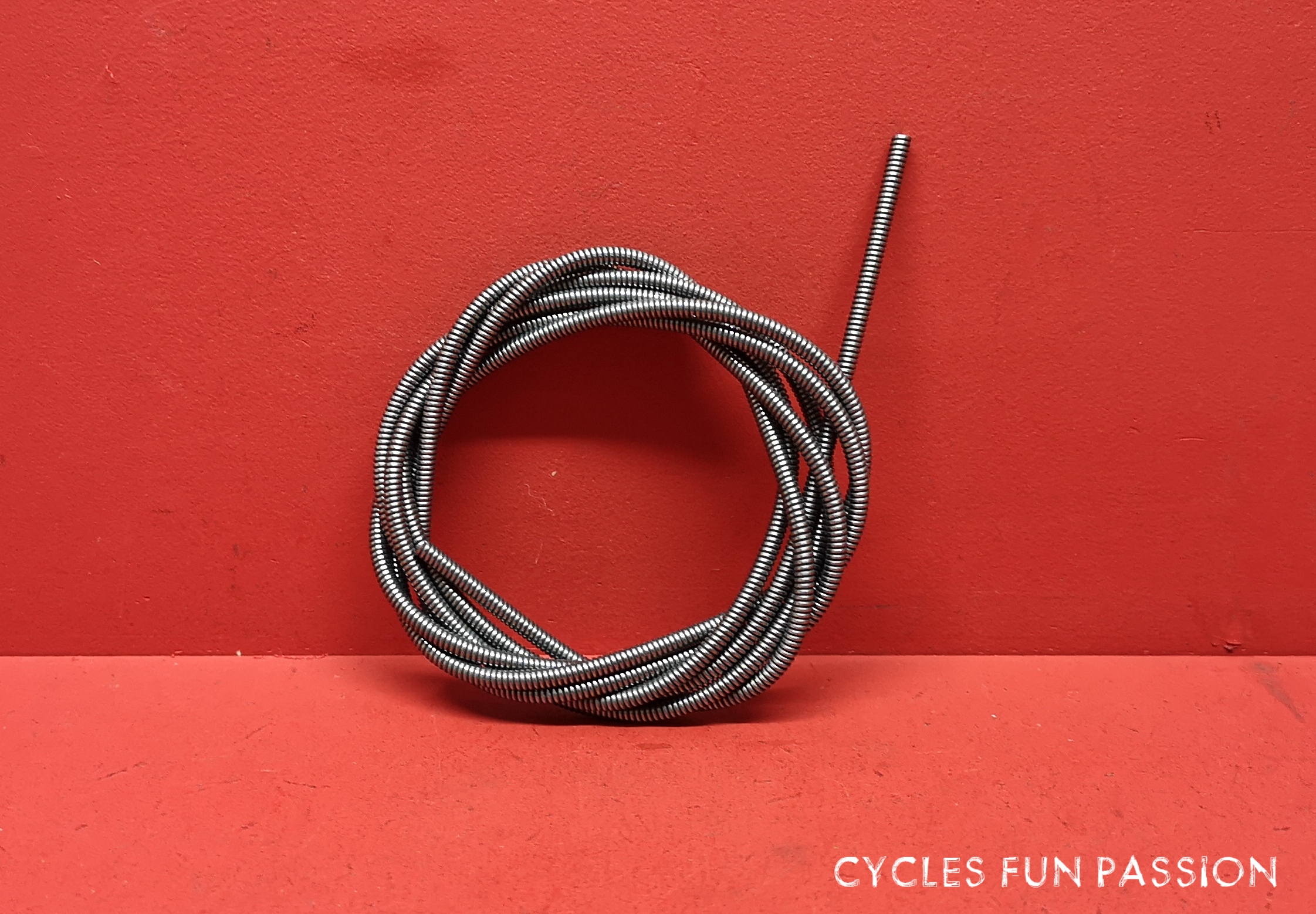 Gaine de câble frein rouge-cable housing NEUF-NOS VINEX (lg2m) ref24pp4 -  Cycles Fun Passion